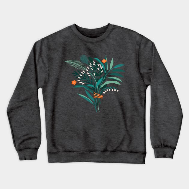 Bouquet Crewneck Sweatshirt by Likelyira